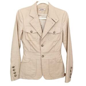 Alvin Valley Safari Jacket-Khaki